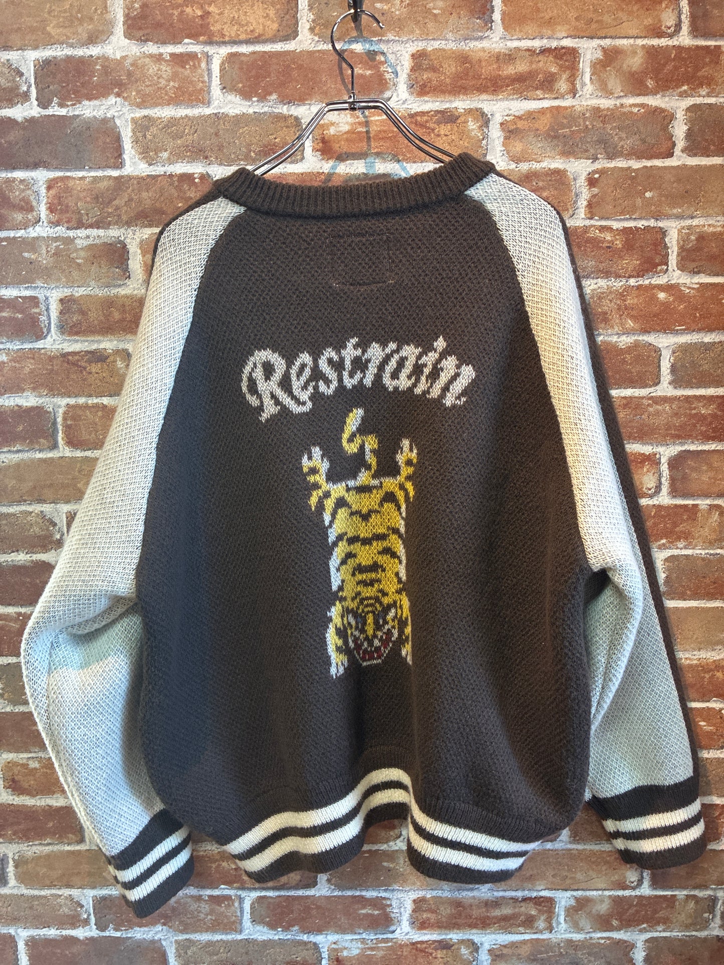 POWER TO THE PEOPLE Tiger ニットスカジャン