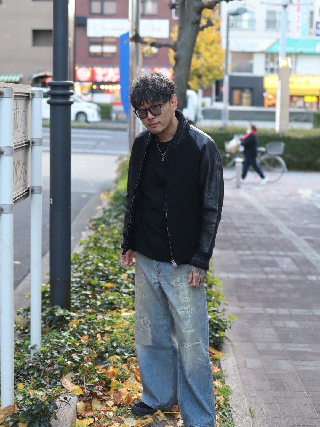 (USED) Ron Herman スタジアムジャンパー Mサイズ