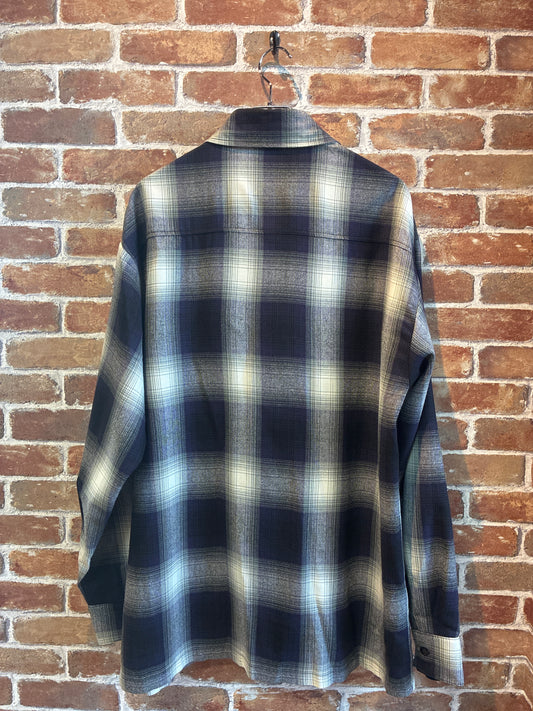 キャルトップ【CalTop】OMBRE LS SHIRTS チェックシャツ