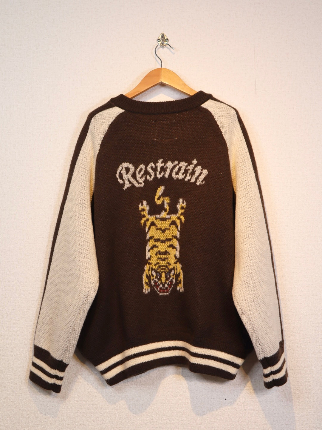 POWER TO THE PEOPLE Tiger ニットスカジャン