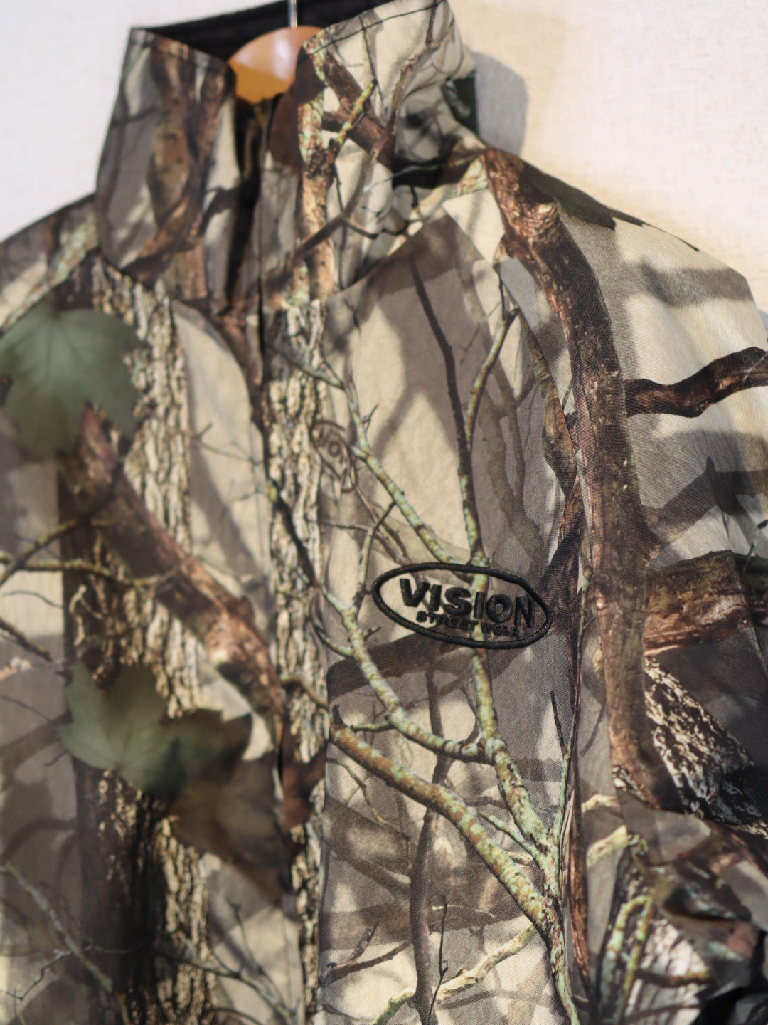 VISION STREET WEAR  カモフラージュ柄リバーシブルジャケット