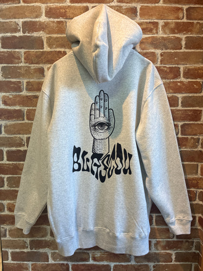 BLASTOU EYE HAND ZIP HOODIE