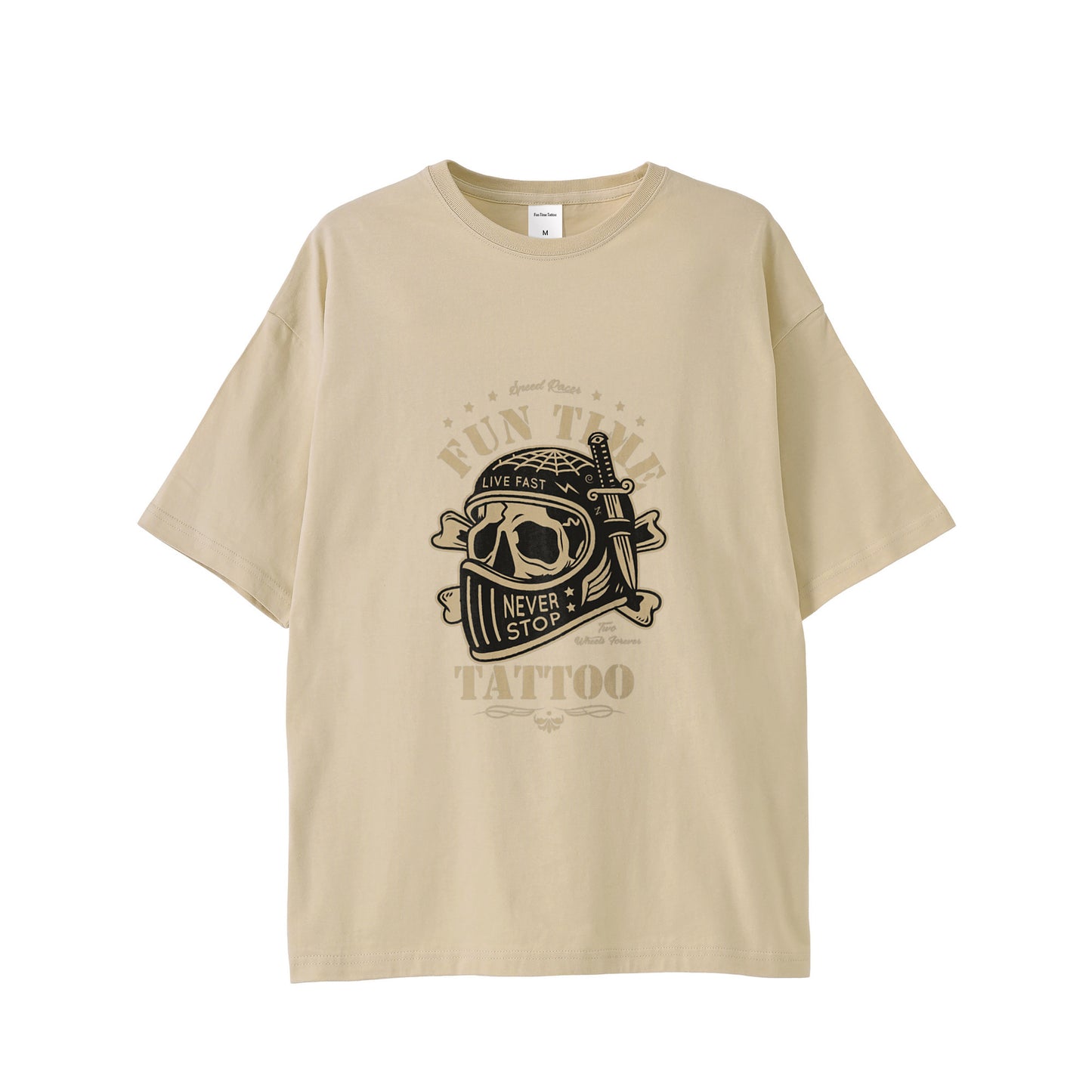 F.T.T　ビッグシルエットTシャツ pastel-beige image