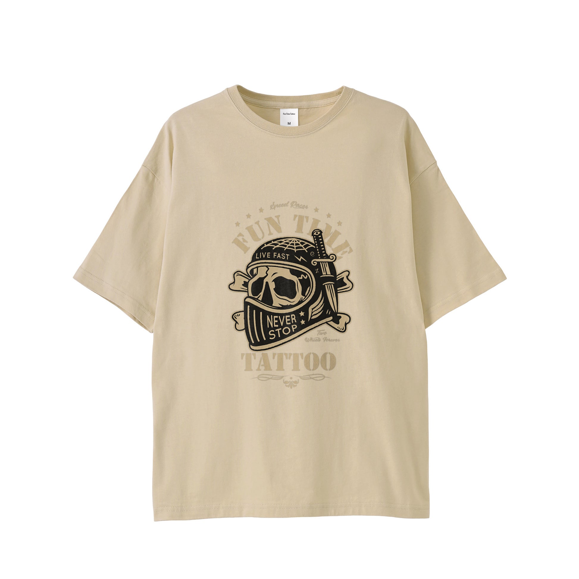 F.T.T　ビッグシルエットTシャツ pastel-beige image