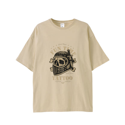 F.T.T　ビッグシルエットTシャツ pastel-beige image