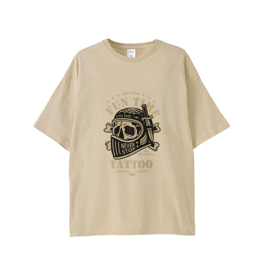 F.T.T　ビッグシルエットTシャツ pastel-beige image