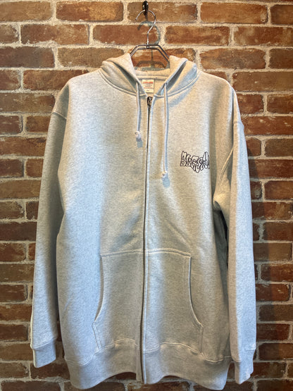 BLASTOU EYE HAND ZIP HOODIE