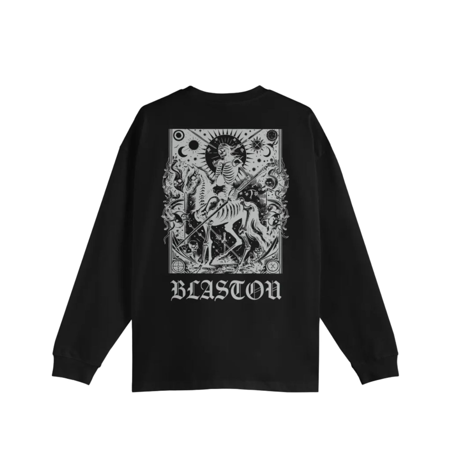 BLASTOU DARK KNIGHTS L/S black image