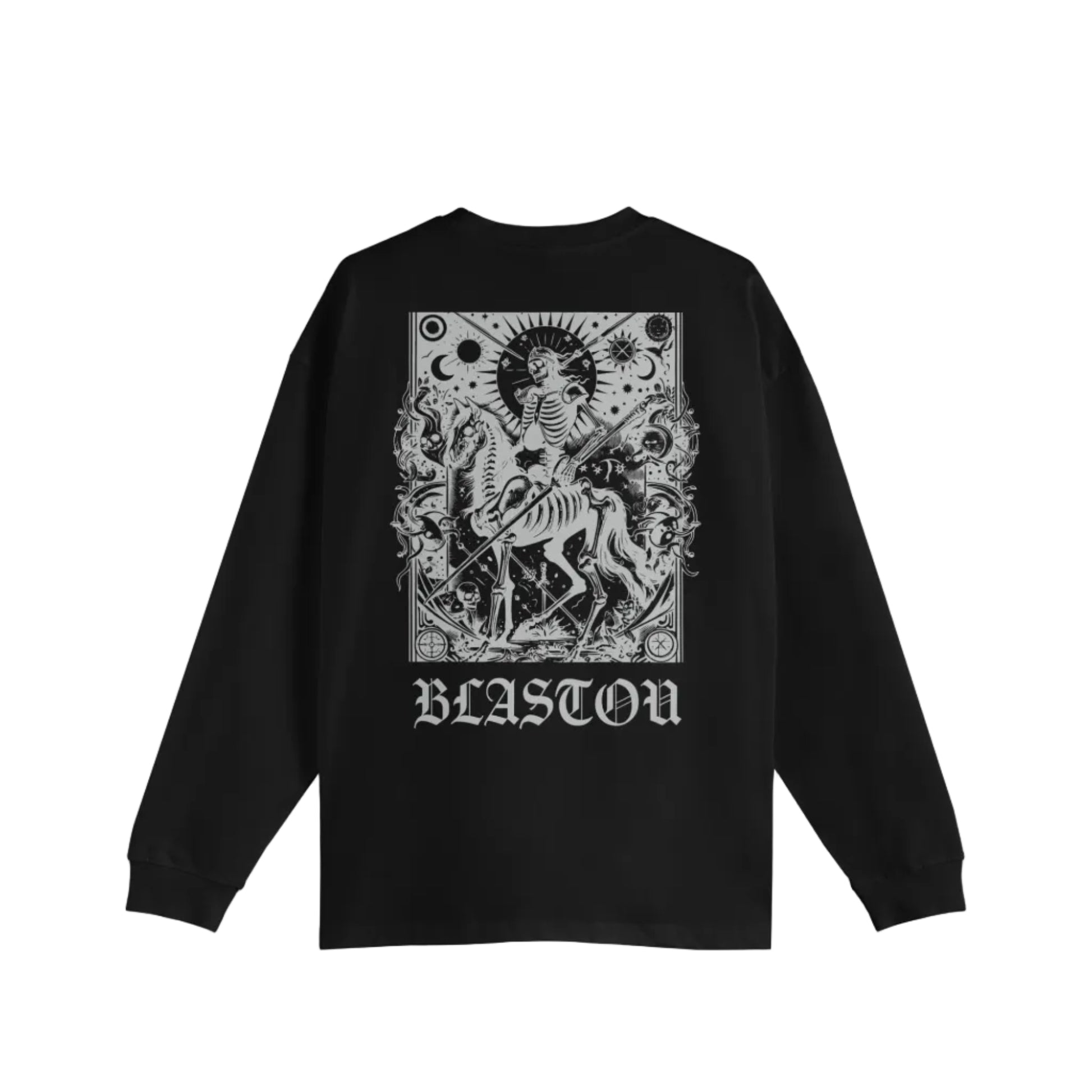 BLASTOU DARK KNIGHTS L/S black image