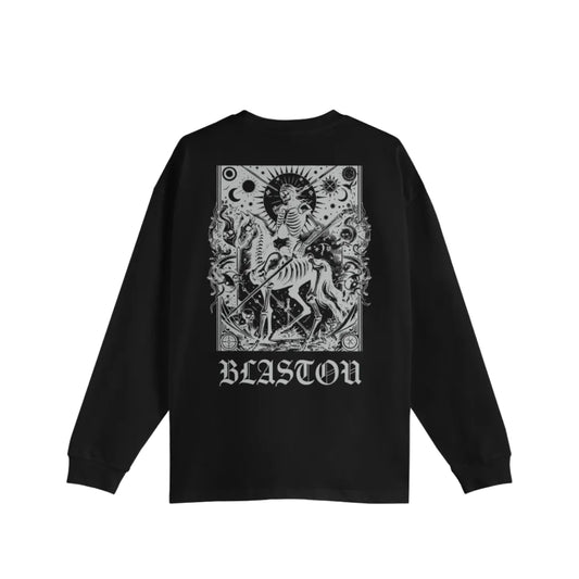 BLASTOU DARK KNIGHTS L/S black image