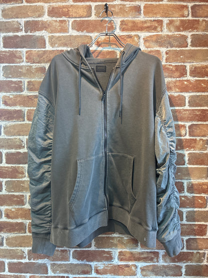 MMMM ヴィンテージ加工/ZIPパーカー