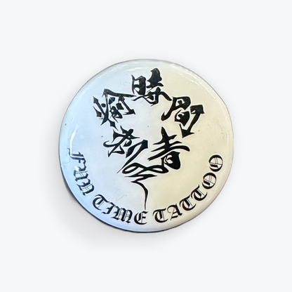 FUN TIME TATTOO ORIGINAL 缶バッジ2個セット　安全ピン25mm