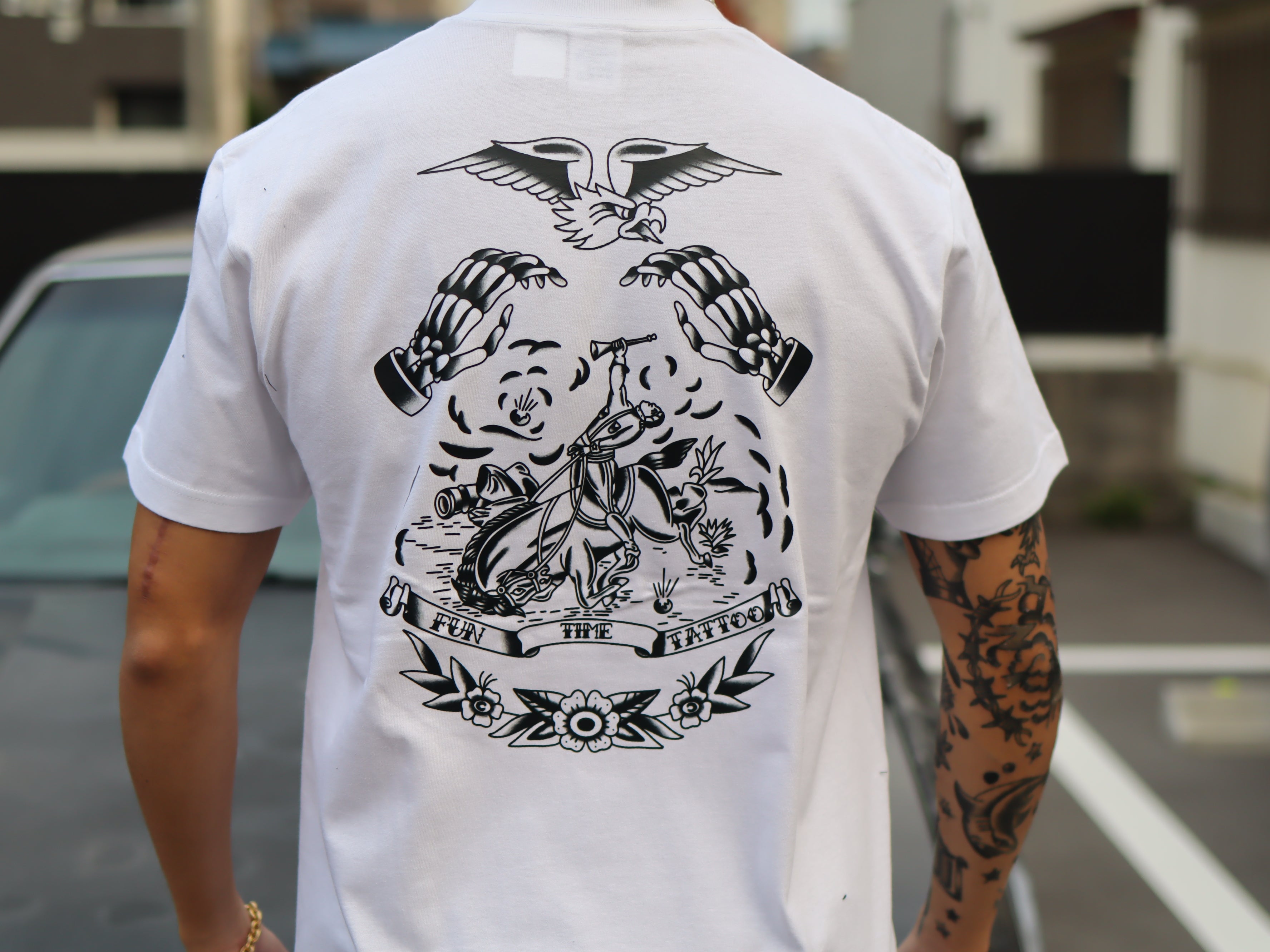 FUN TIME TATTOO ORIGINAL HORIRYU TRAD TEE