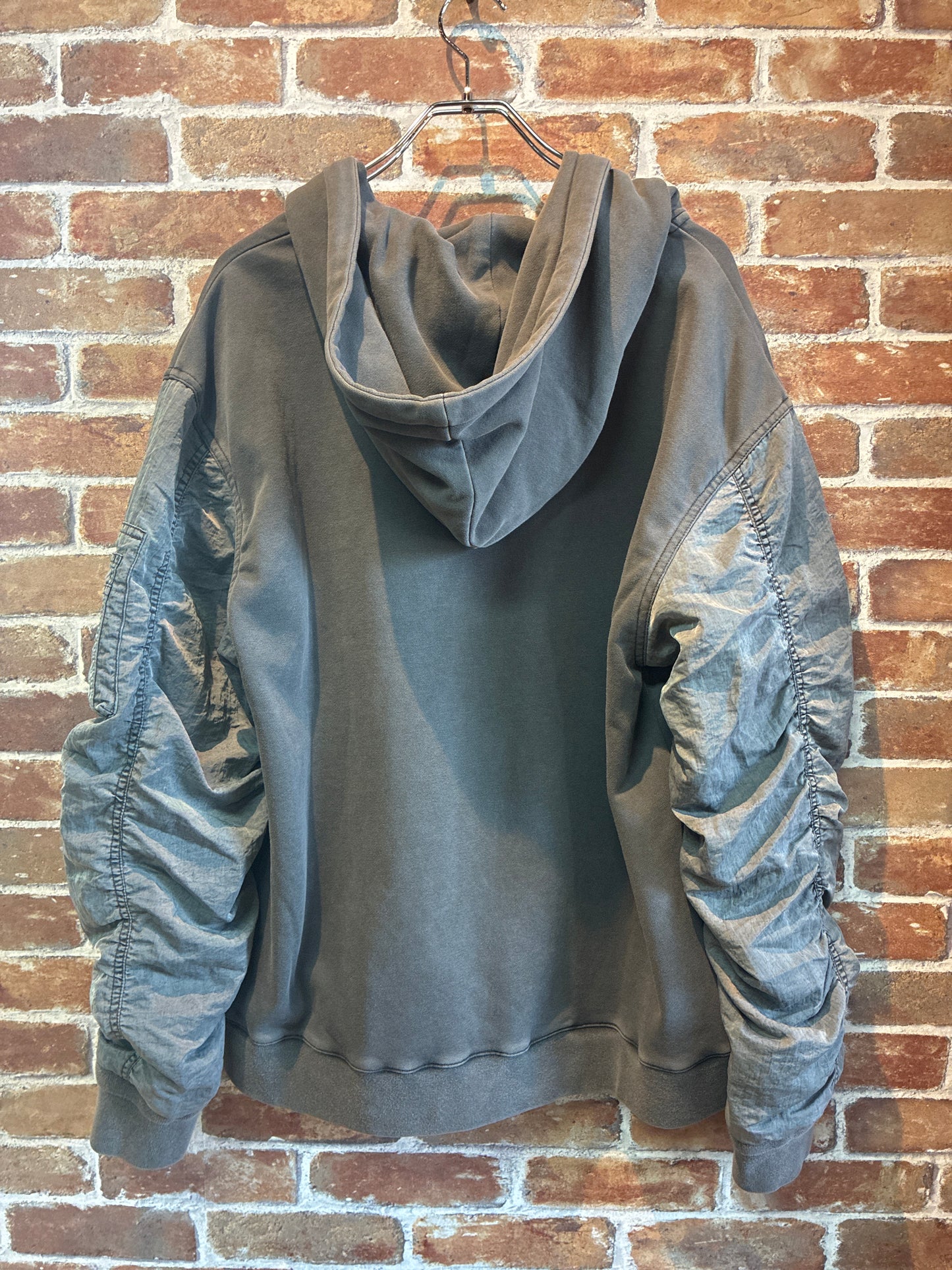 MMMM ヴィンテージ加工/ZIPパーカー