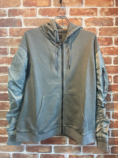 MMMM ヴィンテージ加工/ZIPパーカー