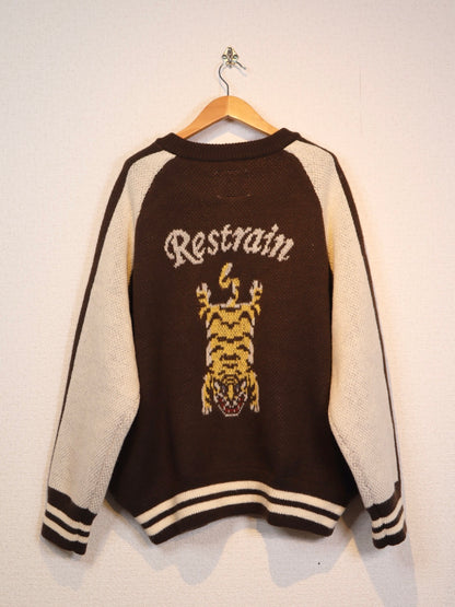 POWER TO THE PEOPLE Tiger ニットスカジャン