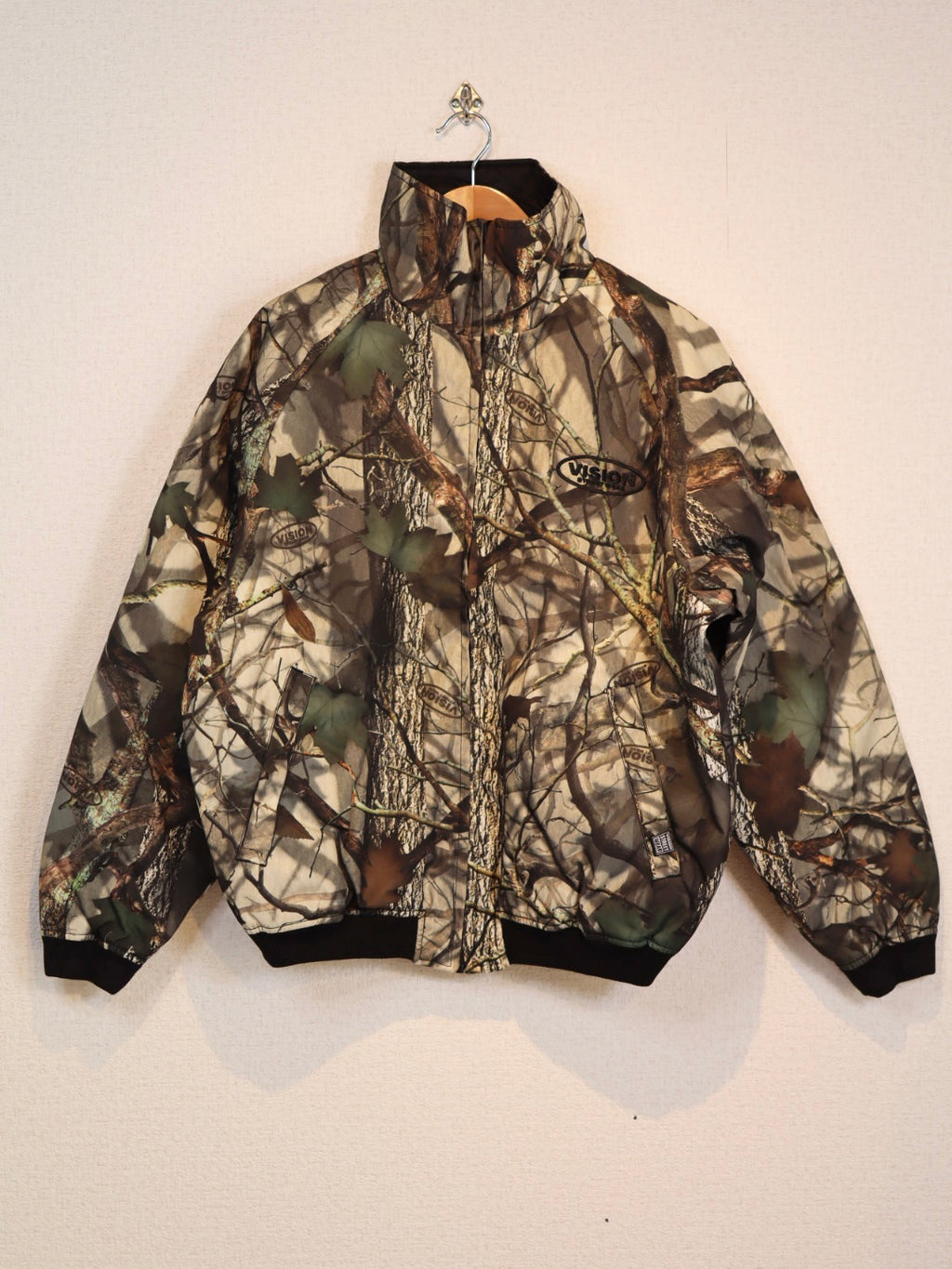 VISION STREET WEAR  カモフラージュ柄リバーシブルジャケット