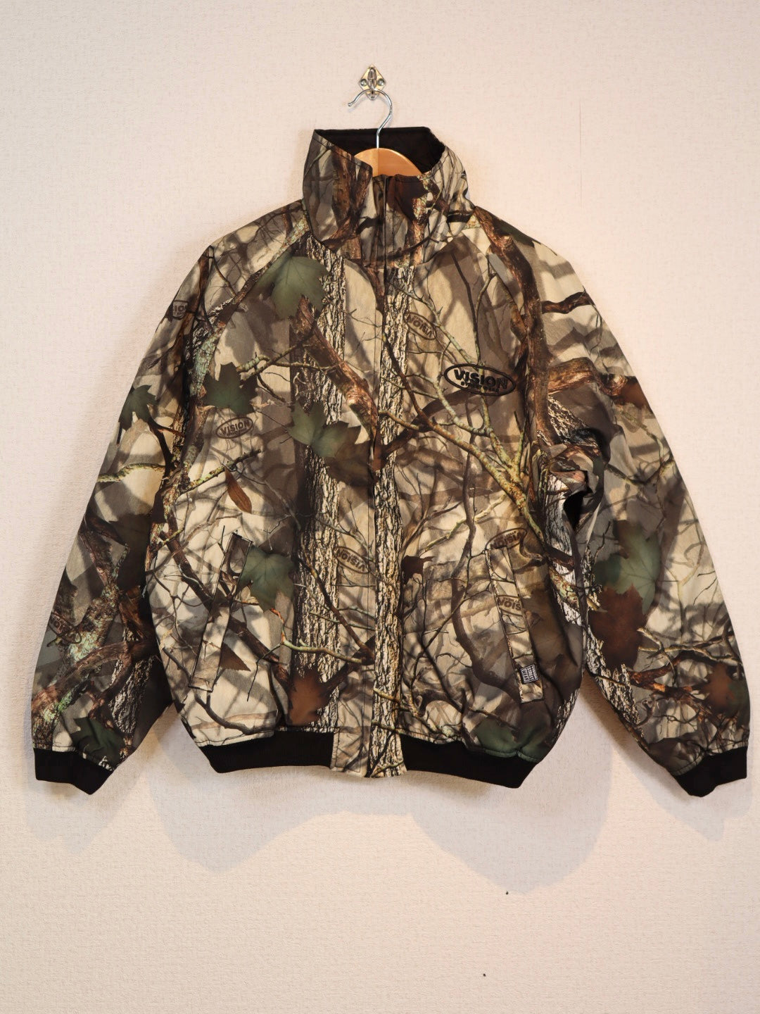 VISION STREET WEAR  カモフラージュ柄リバーシブルジャケット