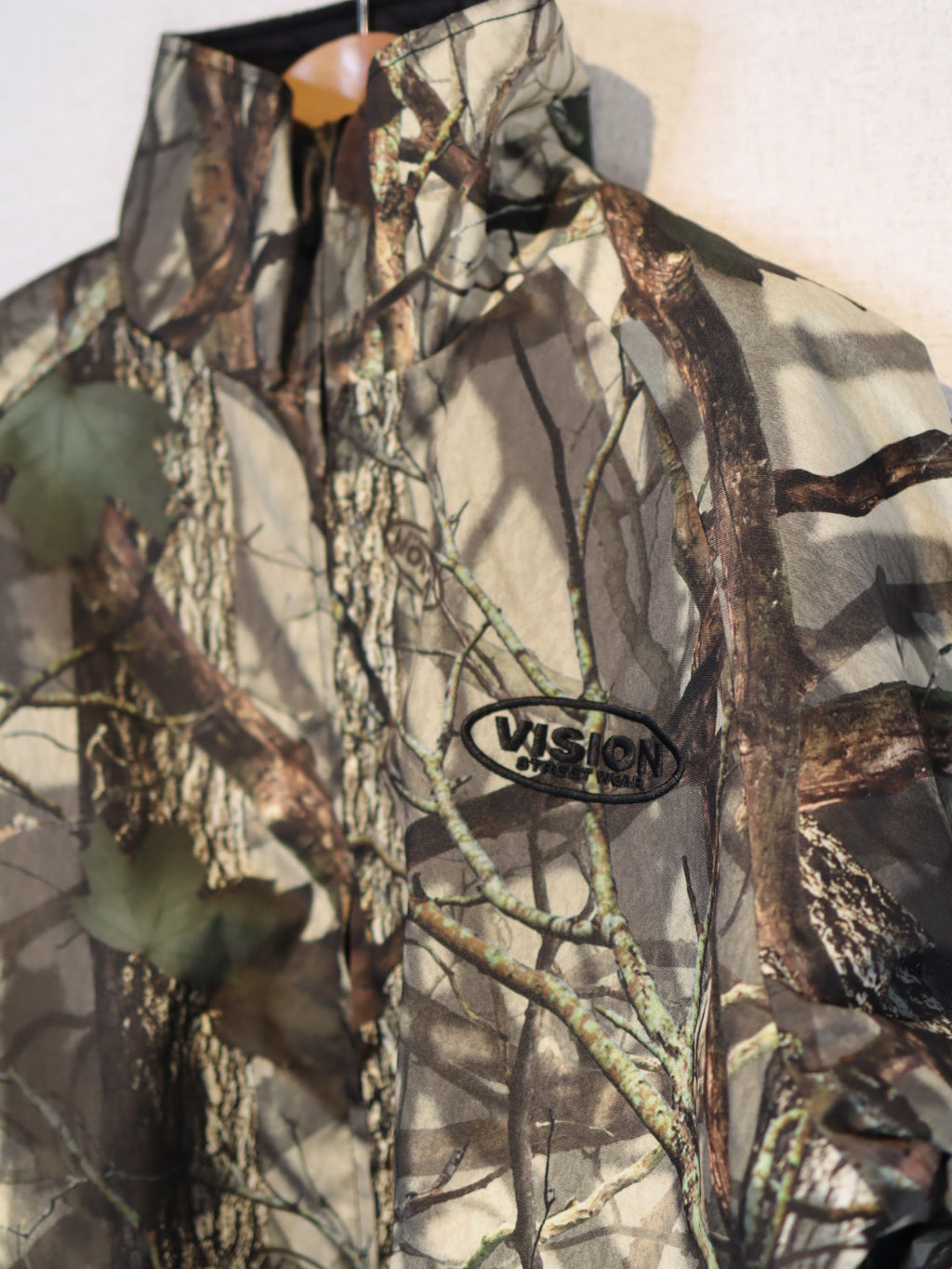 VISION STREET WEAR  カモフラージュ柄リバーシブルジャケット