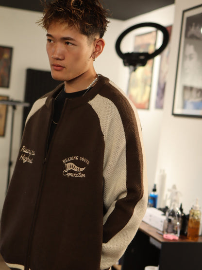 POWER TO THE PEOPLE Tiger ニットスカジャン