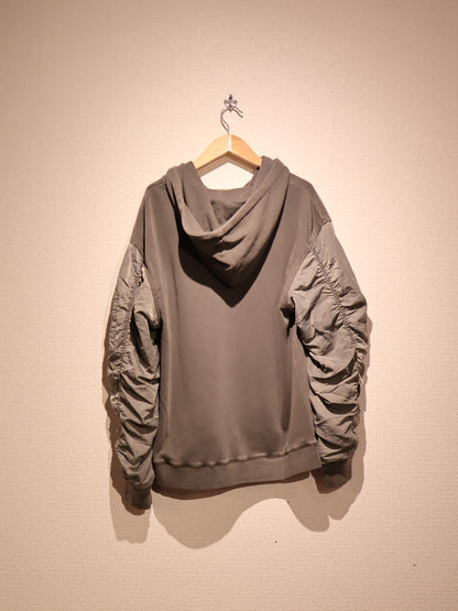 MMMM ヴィンテージ加工/ZIPパーカー