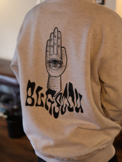 BLASTOU EYE HAND ZIP HOODIE