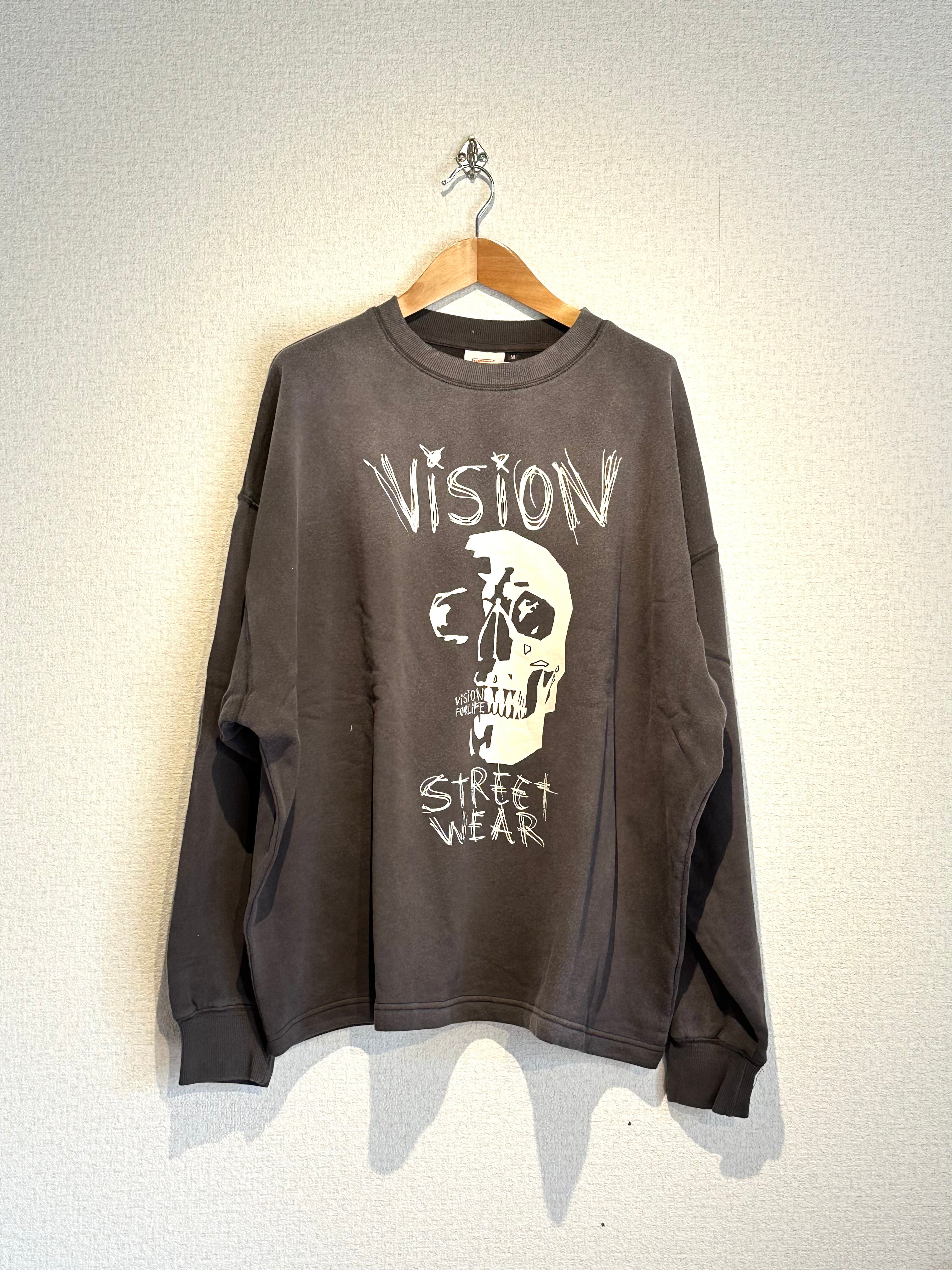 VISION STREET WEAR  Skull Bigスウェット