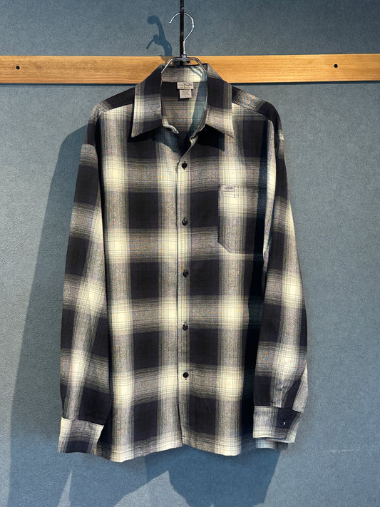 キャルトップ【CalTop】OMBRE LS SHIRTS チェックシャツ
