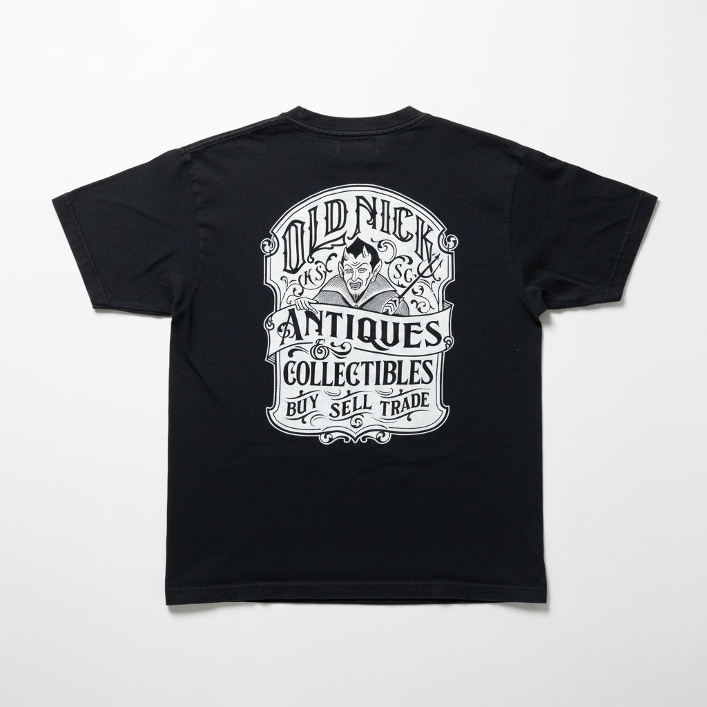 (USED) Kustomstyle So.Cal フロントロゴ入りTシャツ　ブラックM