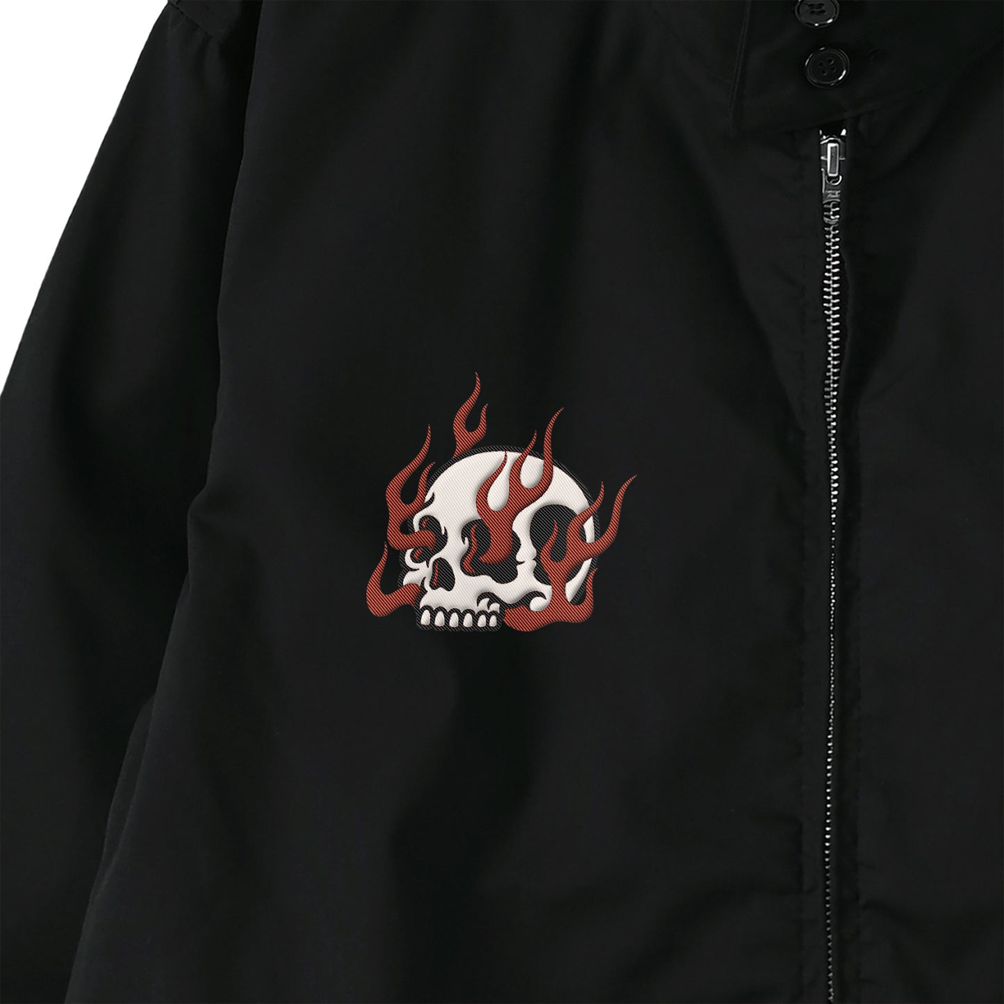 BLASTOU HARRINGTON JACKET black image